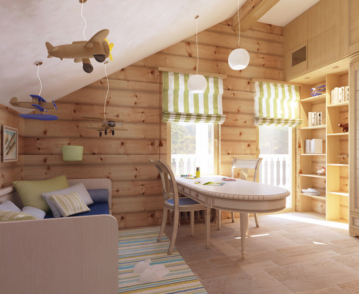 Дизайн-проект дома в стиле кантри