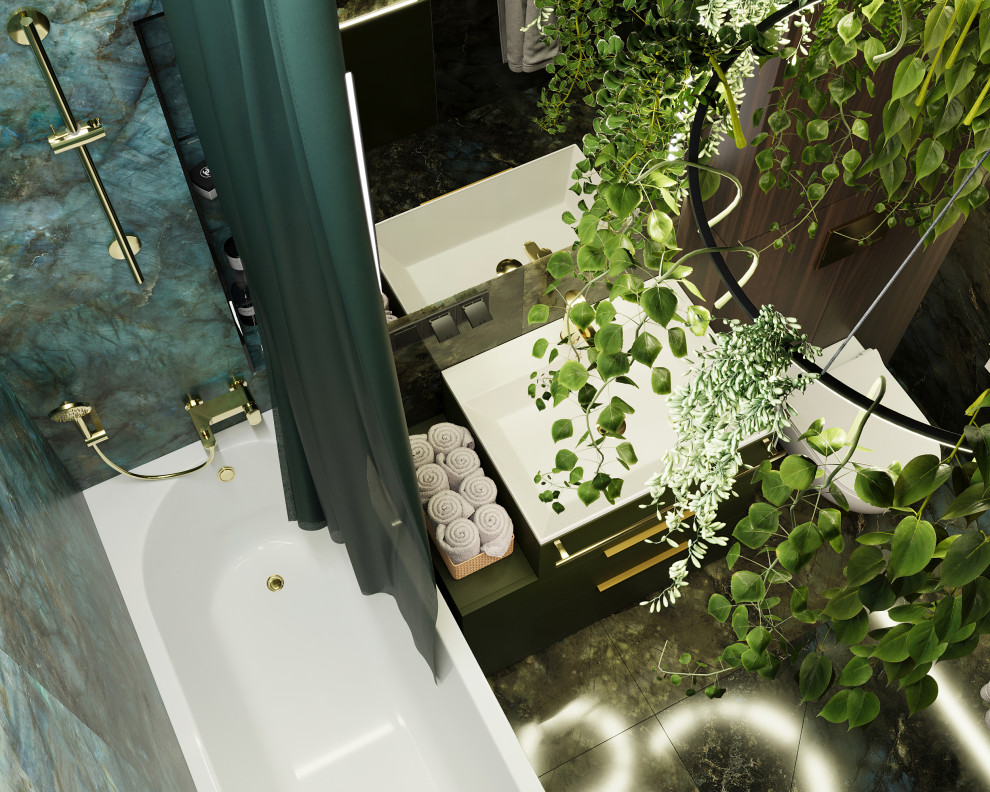 HÉ 210 // ЖК Серебряный фонтан, Москва, 91 м²