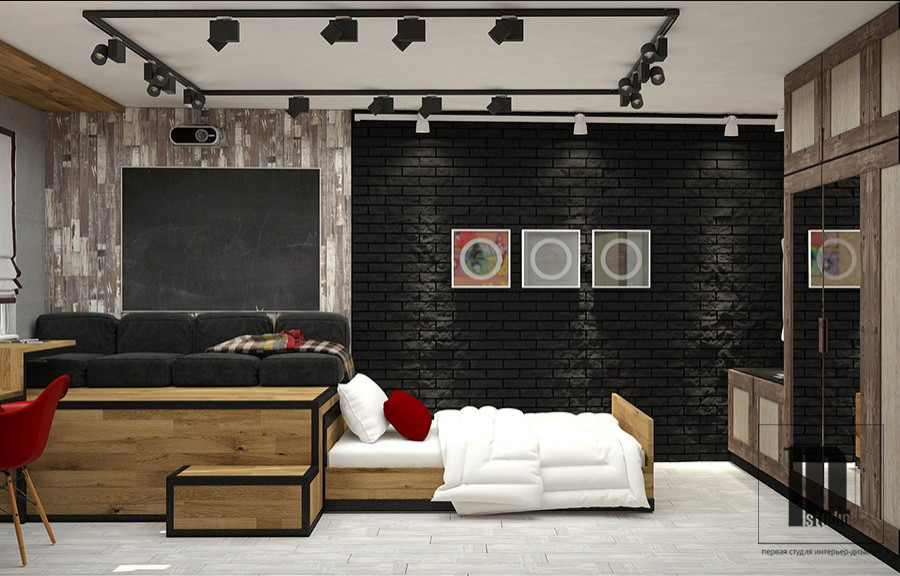 Детская комната, кровать