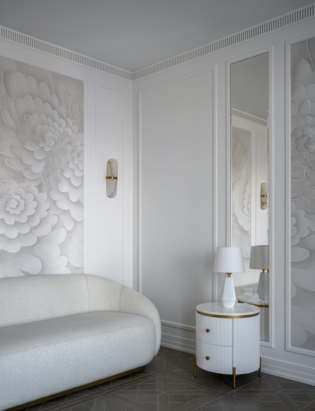 Фотосъемка реализованного дизайн-проекта в ЖК "Леонтьевский мыс"