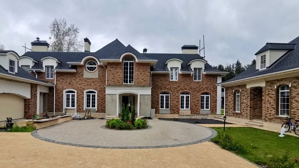 Строительство резиденции в Антоновке