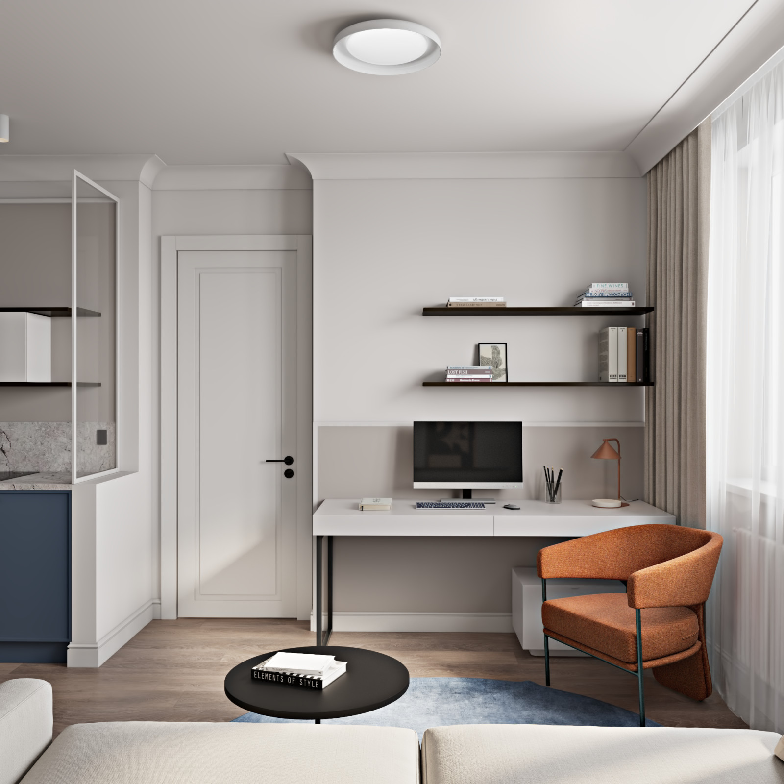 Living room. Гостиная.