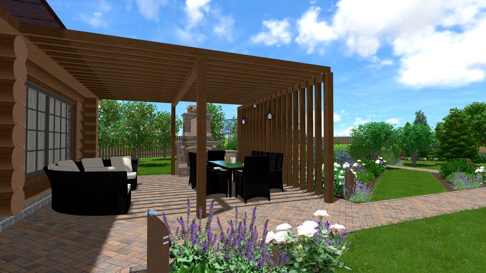 Жилино. Сад "Под другим углом"