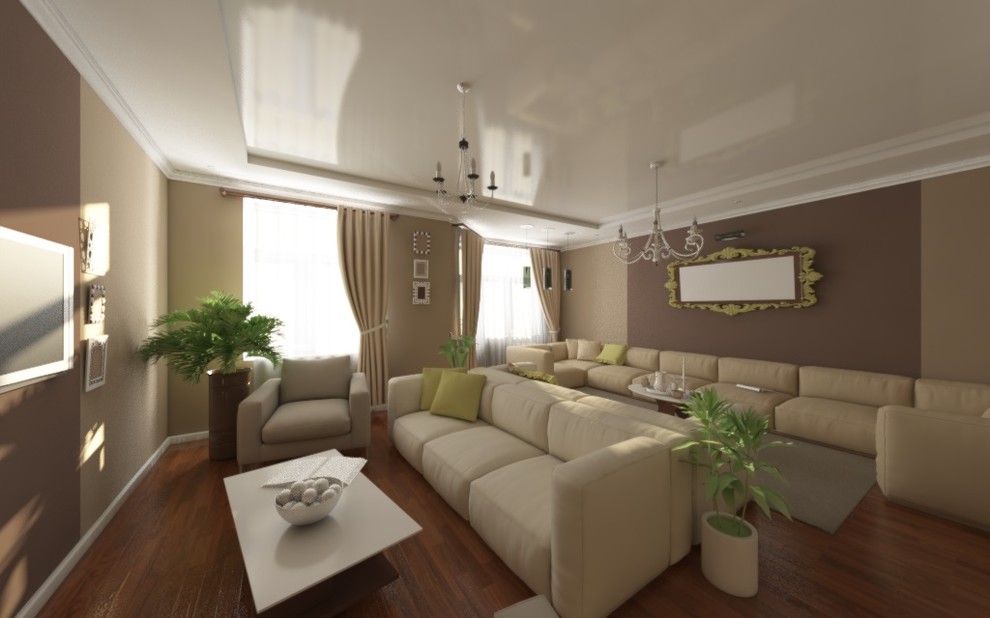 Дизайн проект интерьеров таун-хауса