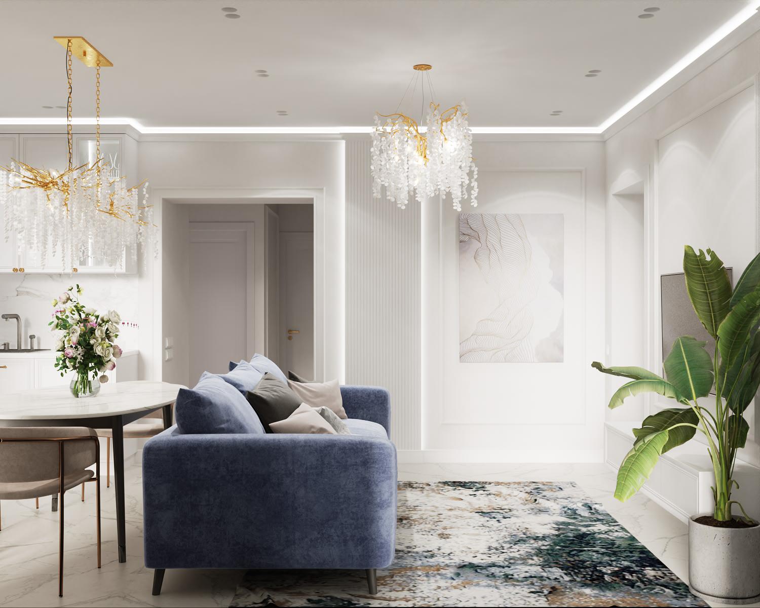 Трехкомнатная квартира в Гурьевске