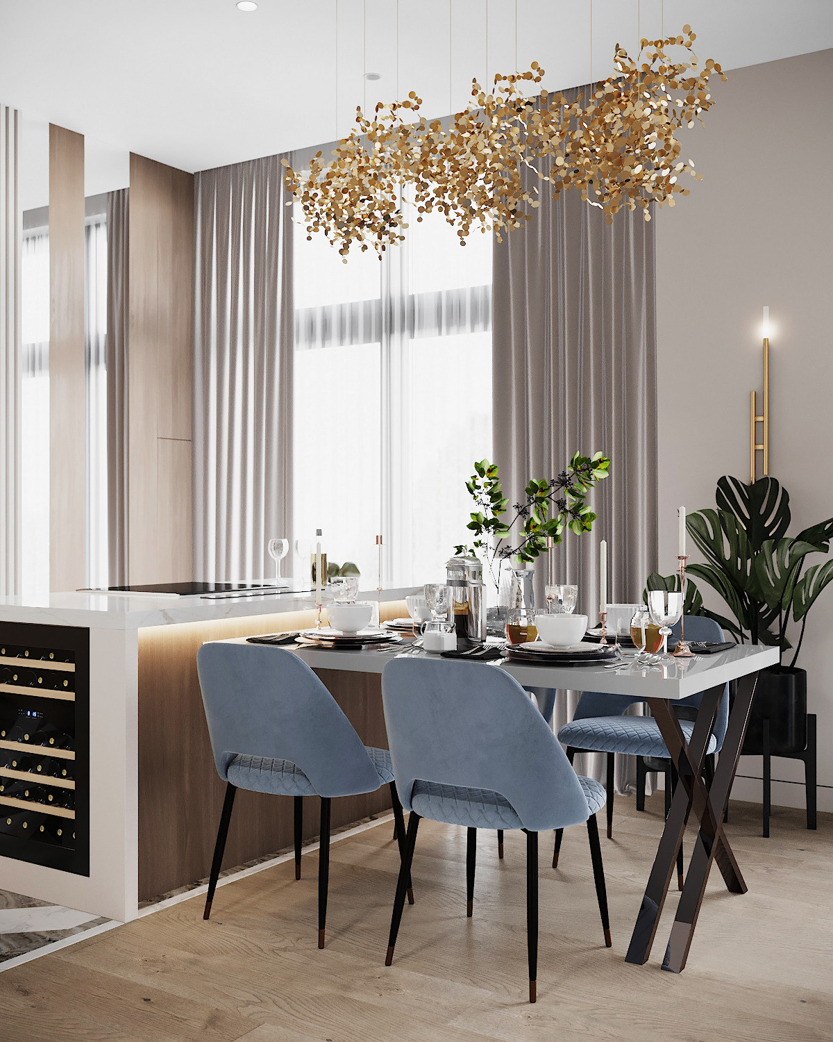 Семейное счастье: светлая квартира с двумя детскими в ЖК «Медный 3.14»