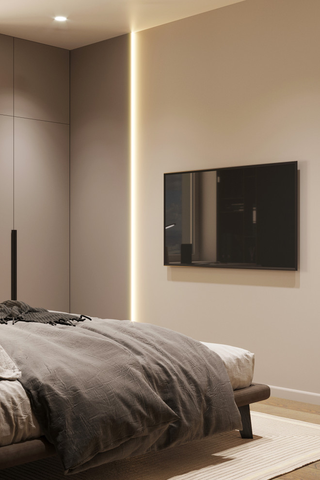 Современная мастер-спальня