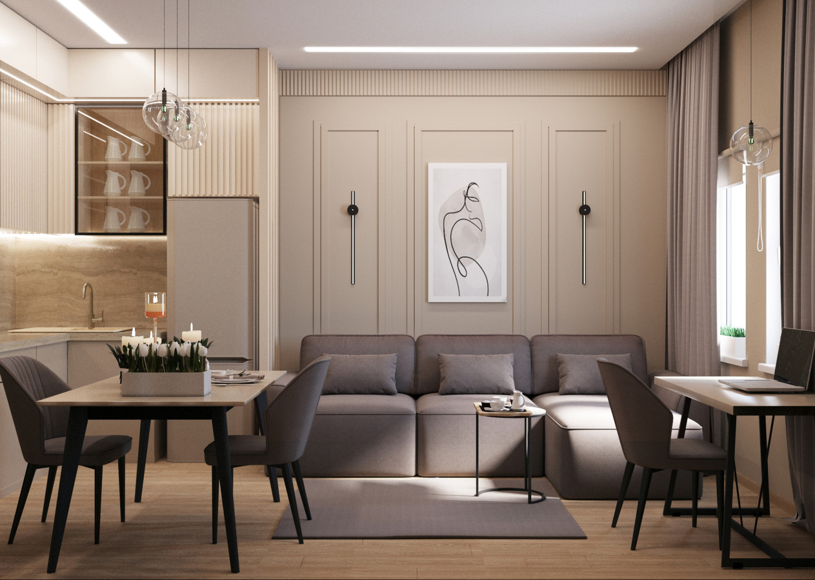 Обложка проекта: Многофункциональная Студия для молодой семьи в Москве