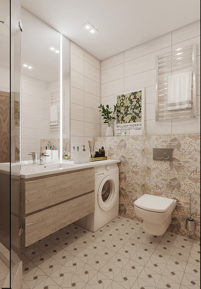 Современный интерьер санузла