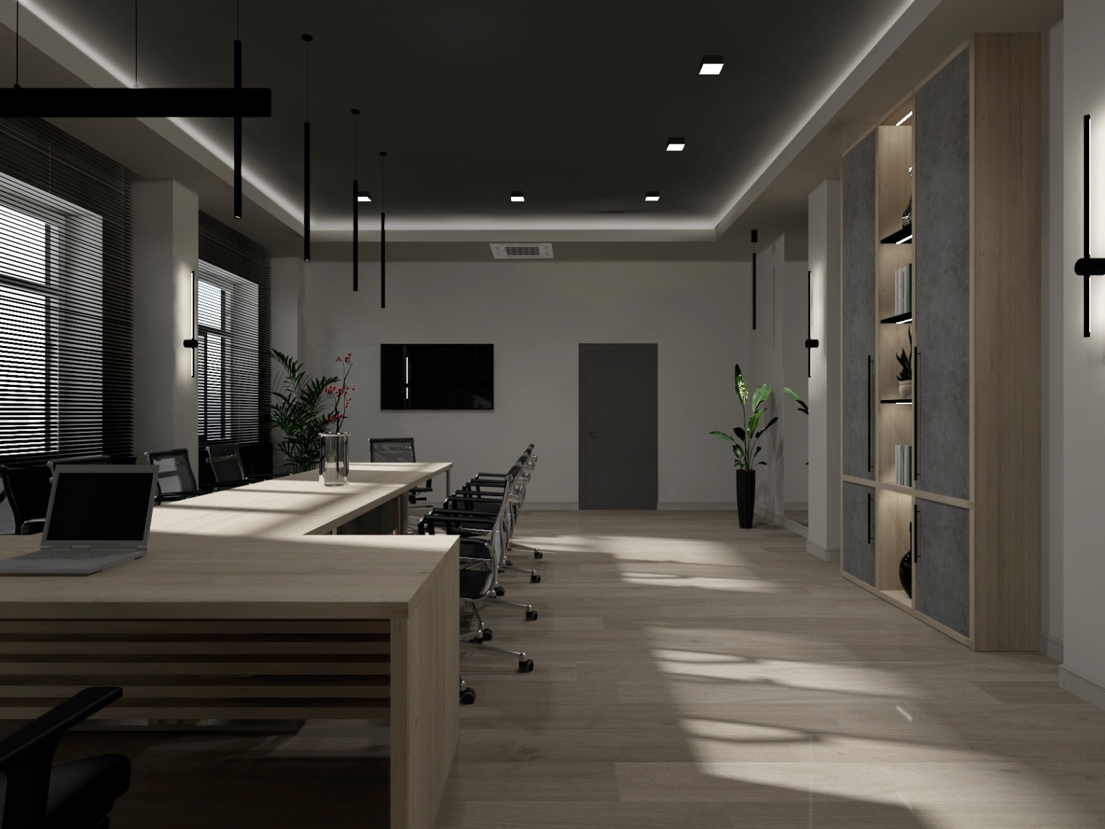 Кабинет руководителя компании.