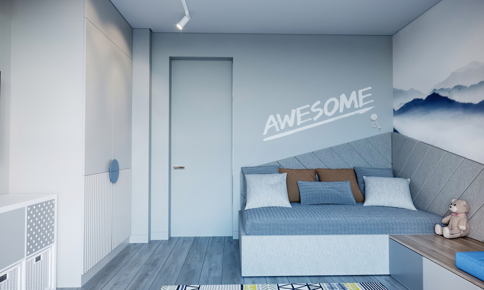 Дизайн квартиры в ЖК "Сердце Каспия"