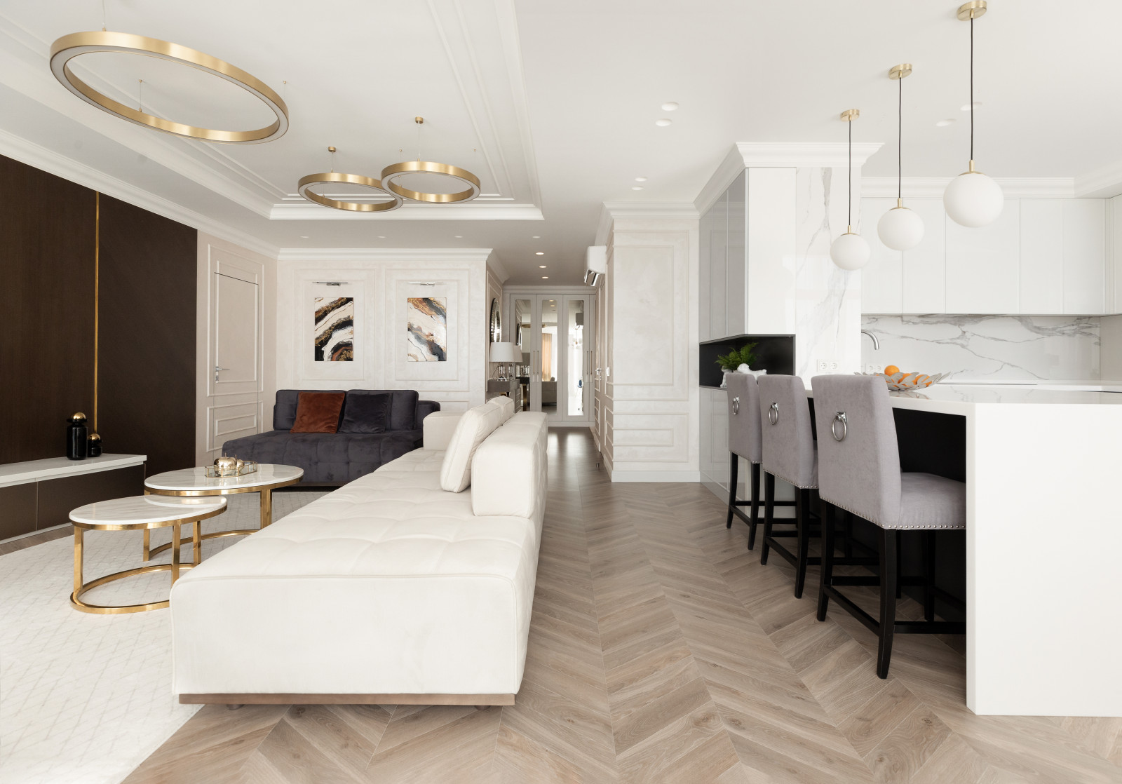 Реализация мебели по дизайн-проекту ЖК «Бажовский Премиум»г