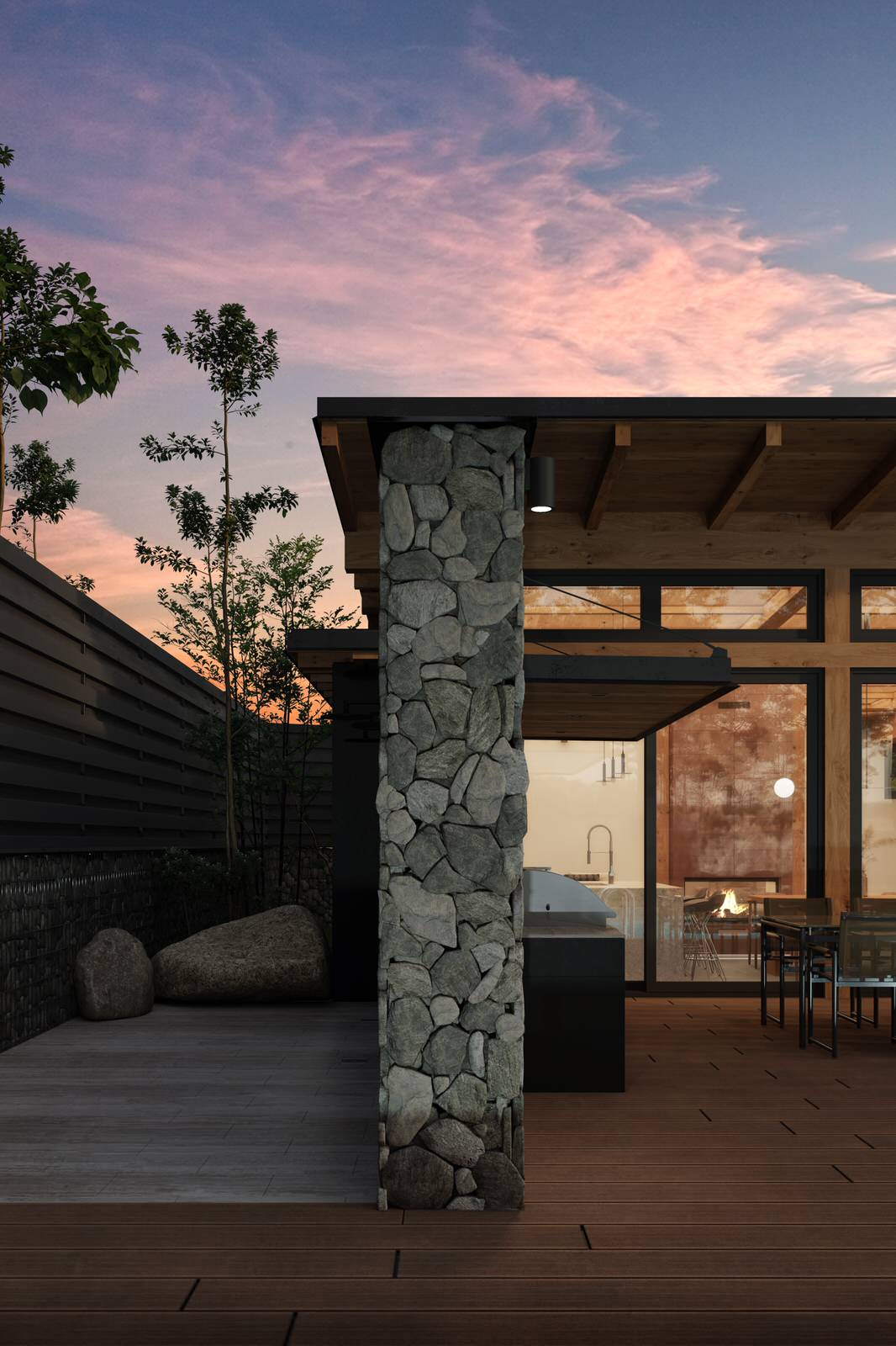 Архитектурный проект частного дома в с. Лесники