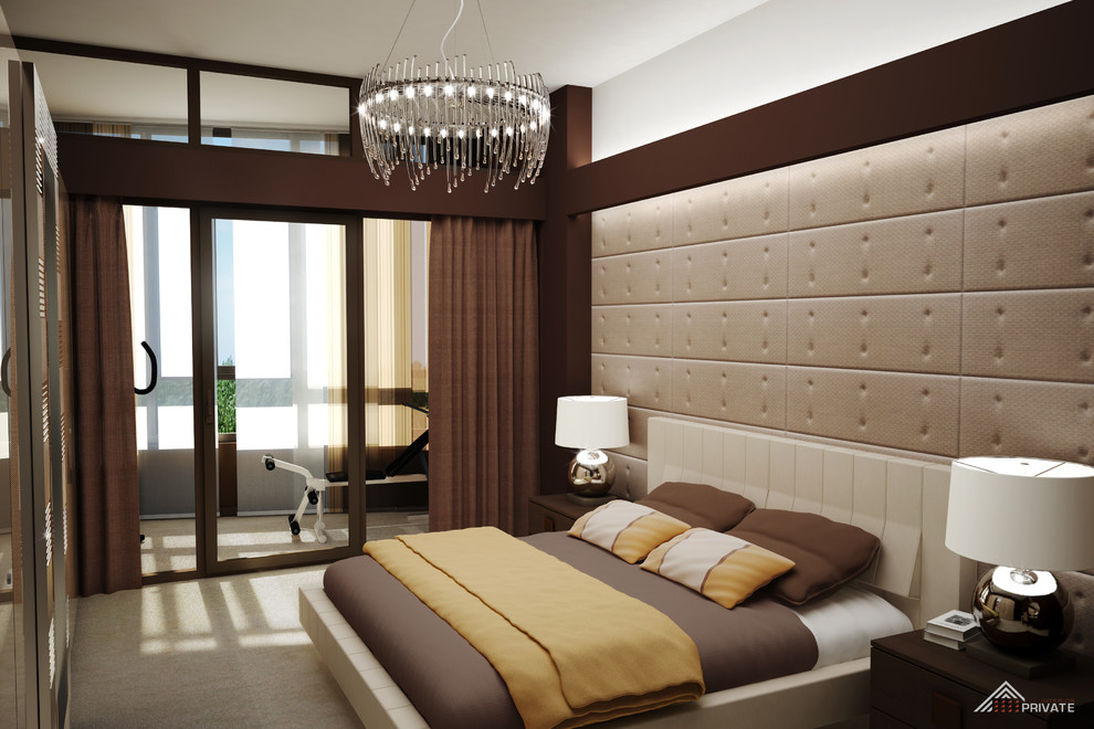 Дизайн-проект частной квартиры в г. Москва. ЖК "Город Яхт"