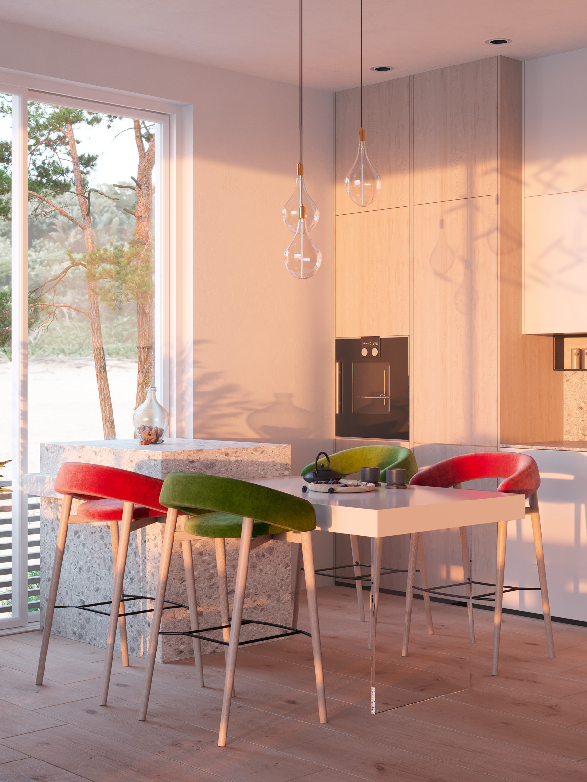 Кухня-гостиная