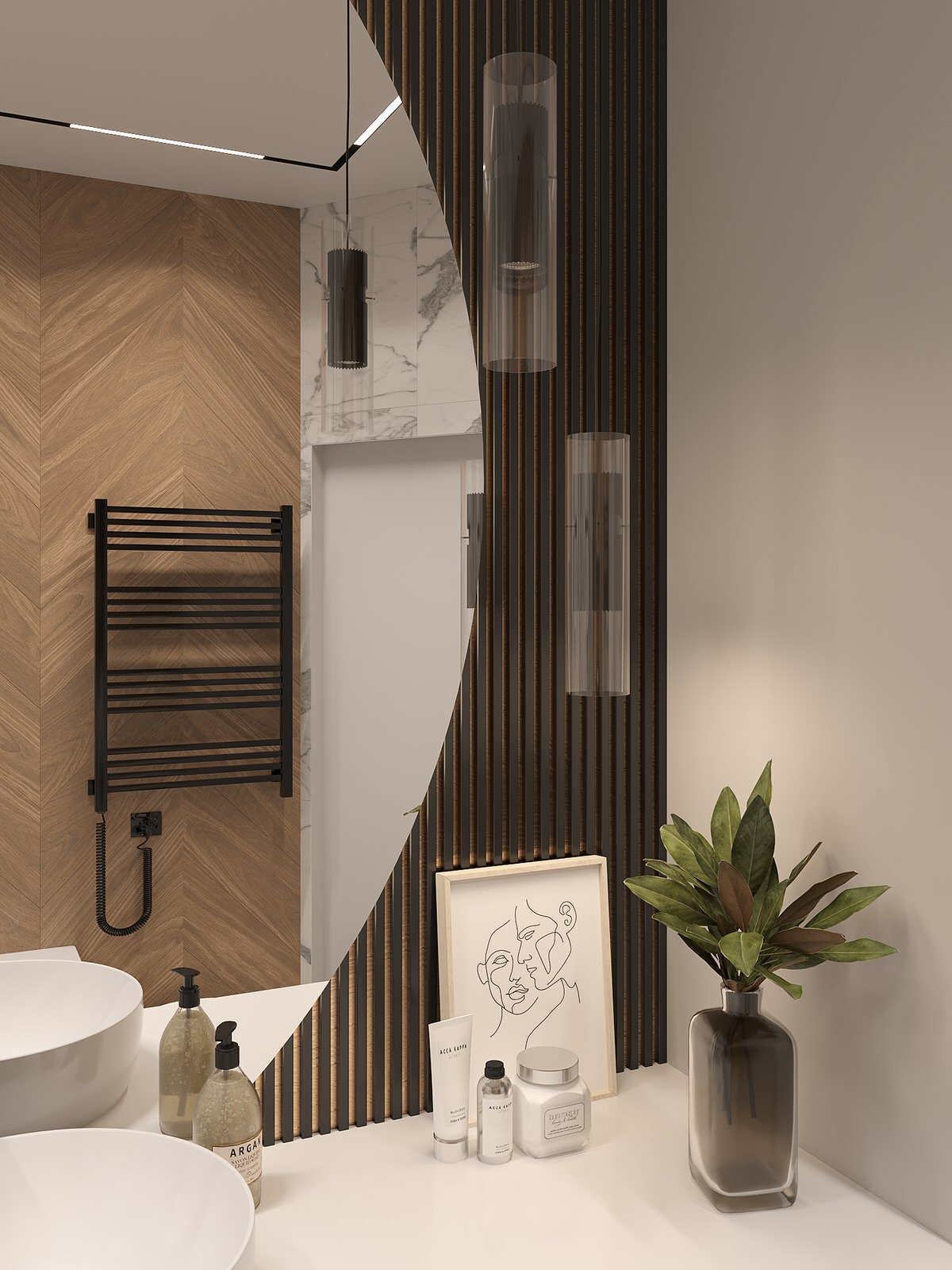 Санузел в современном стиле