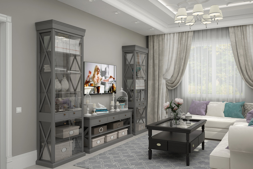 Гостиная "Sweet gray"