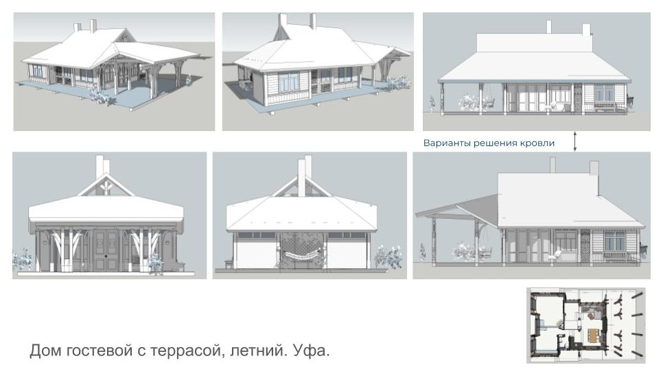 Гостевой домик с русской печкой