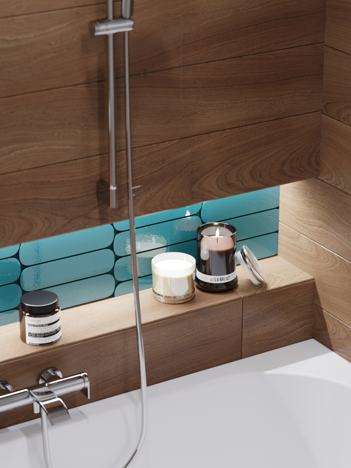 Дыхание леса, ванная комната