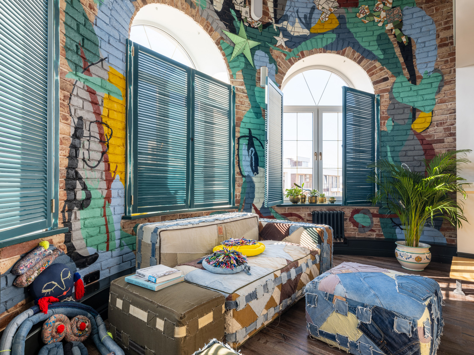 Гостиная. Квартира архитектора Дарьи Васильковой