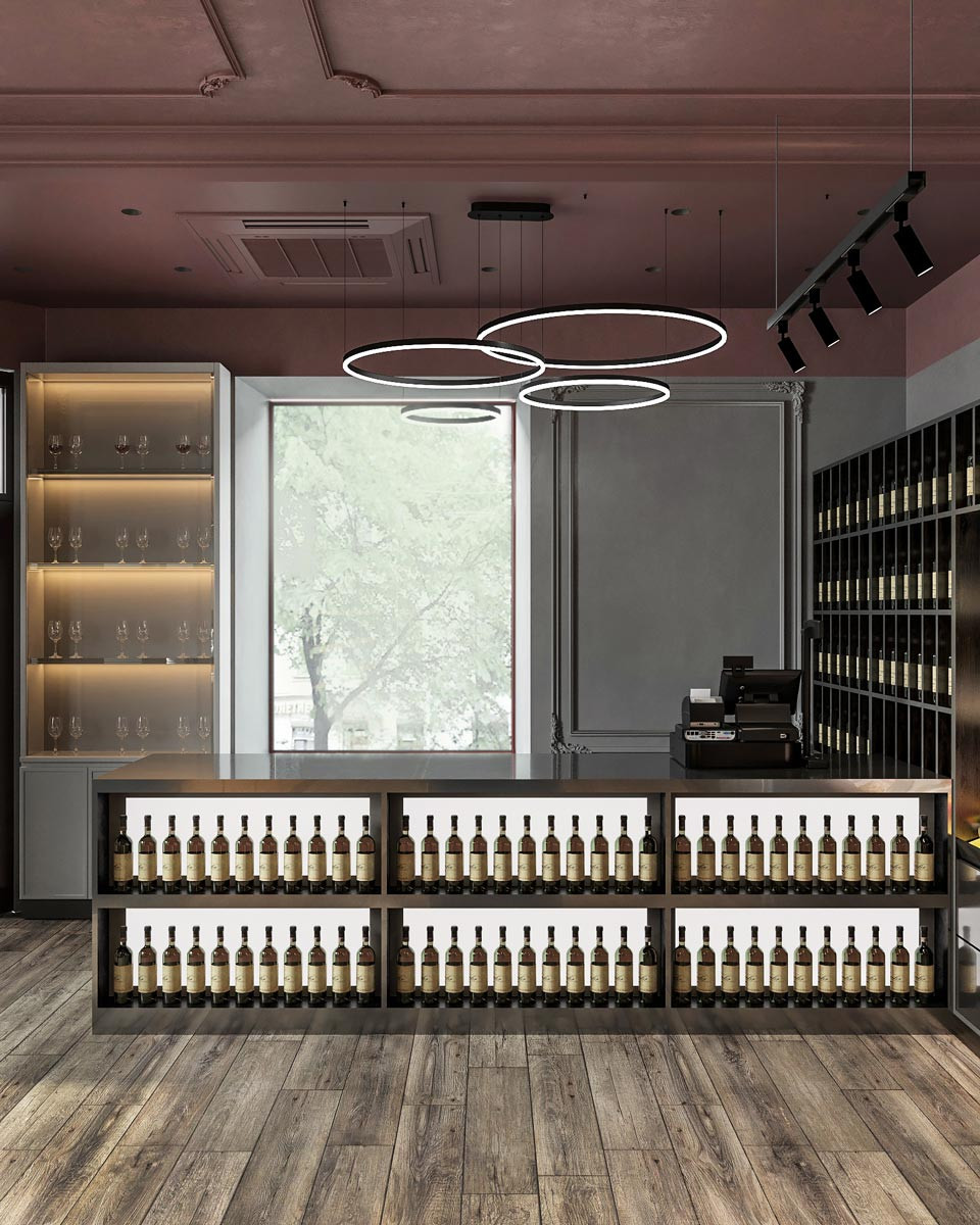 Обложка проекта: Виниссимо - винотека