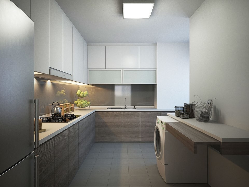 Квартира в современном стиле.