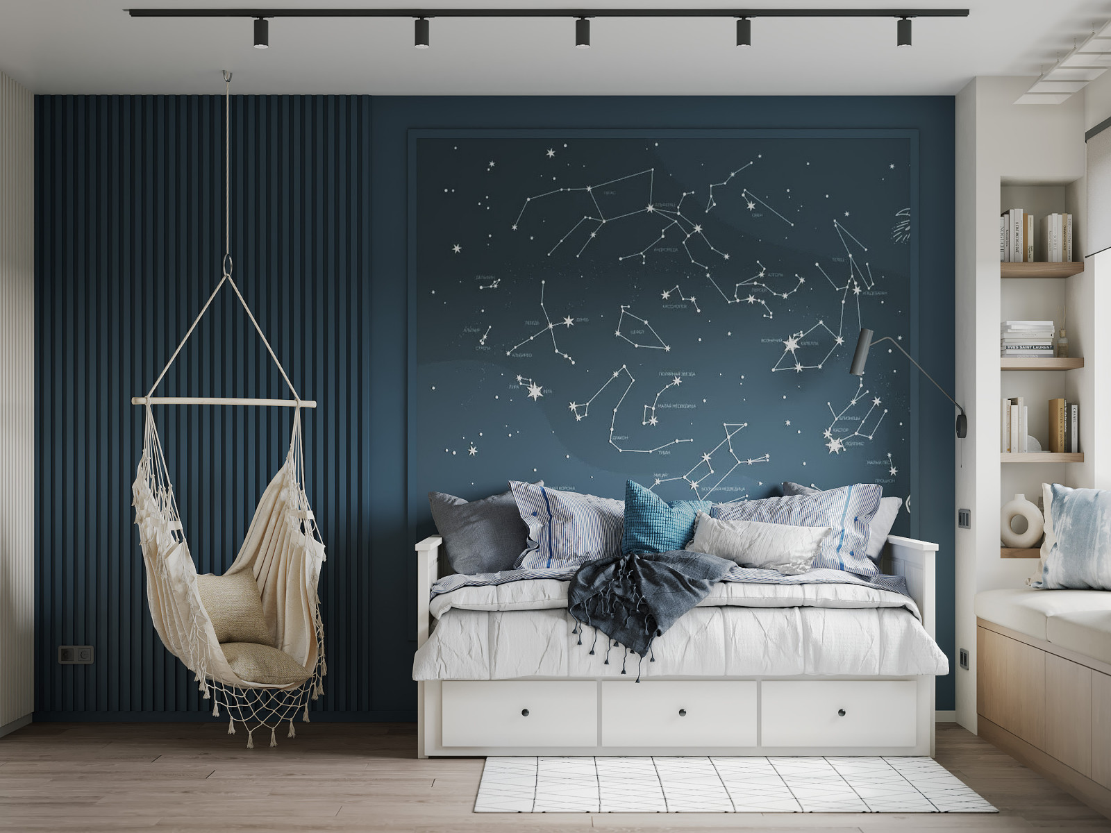 Дизайн-проект квартиры в Москве, 120 кв.м