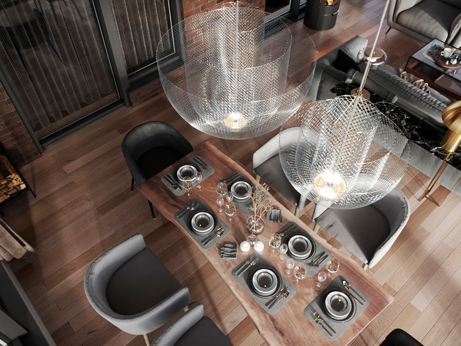 Терраса в сосновом бору