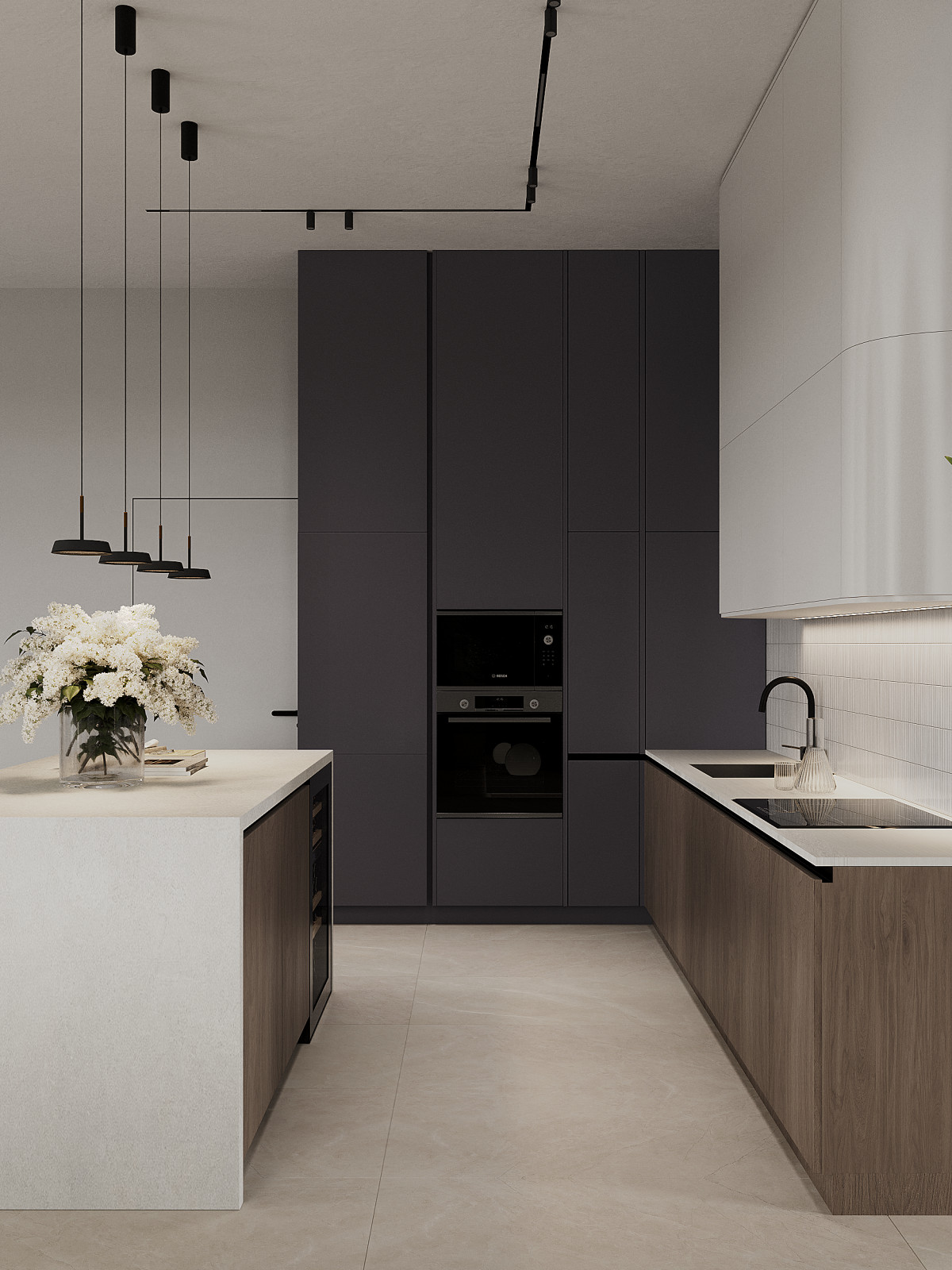 Проект интерьера для дома в коттеджном поселке "Ингардия"