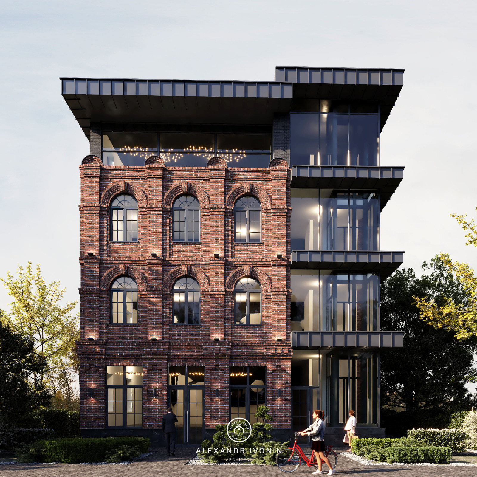 Обложка проекта: Проект офиса в Краснодаре на ул. Красных Партизан