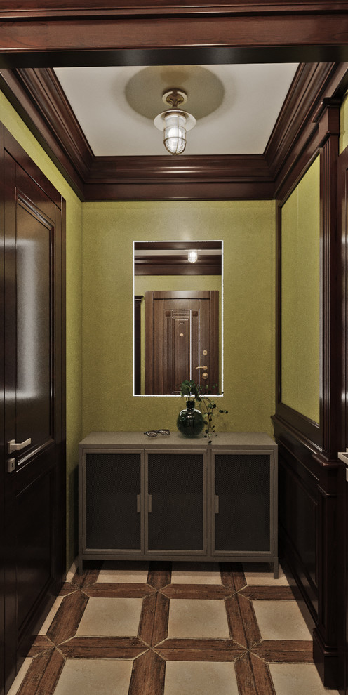 Квартира на Пулковском шоссе в стиле ирландского паба. 40 кв.м. Вариант 2.