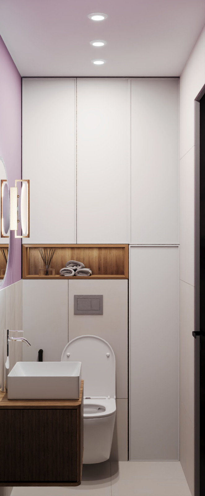 Двухкомнатная квартира в современном стиле.