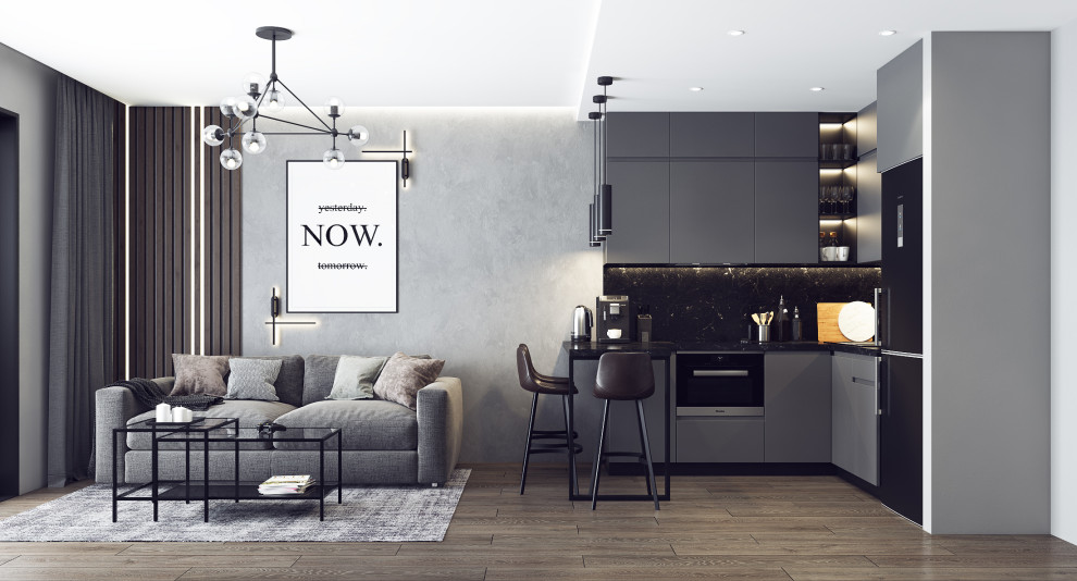 Обложка проекта: квартира-студия