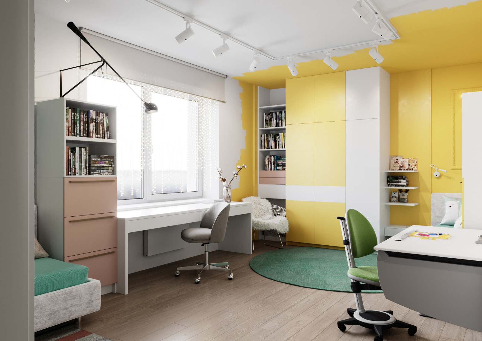 Квартира для семьи друзей.