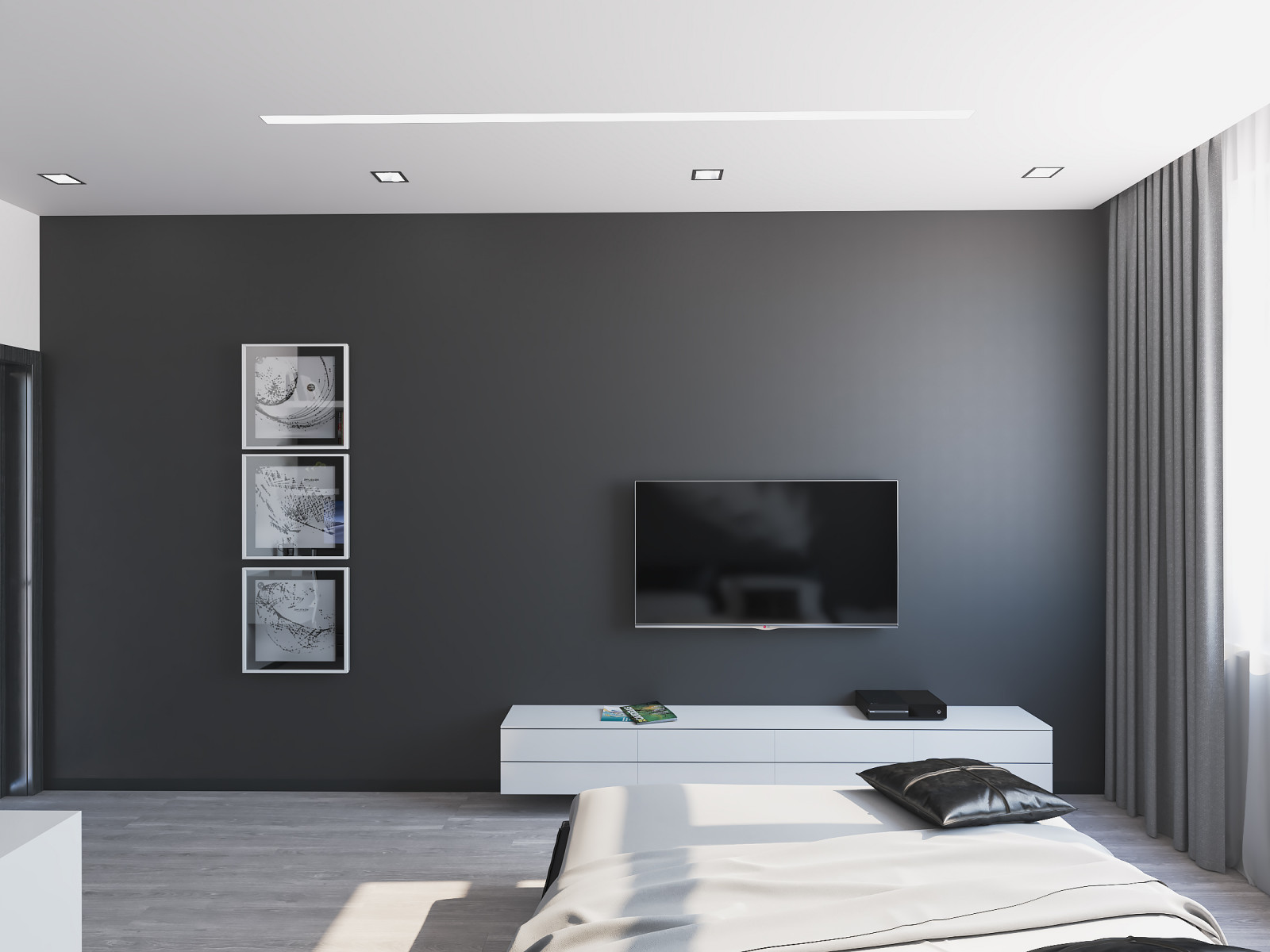 Современный интерьер с японскими мотивами