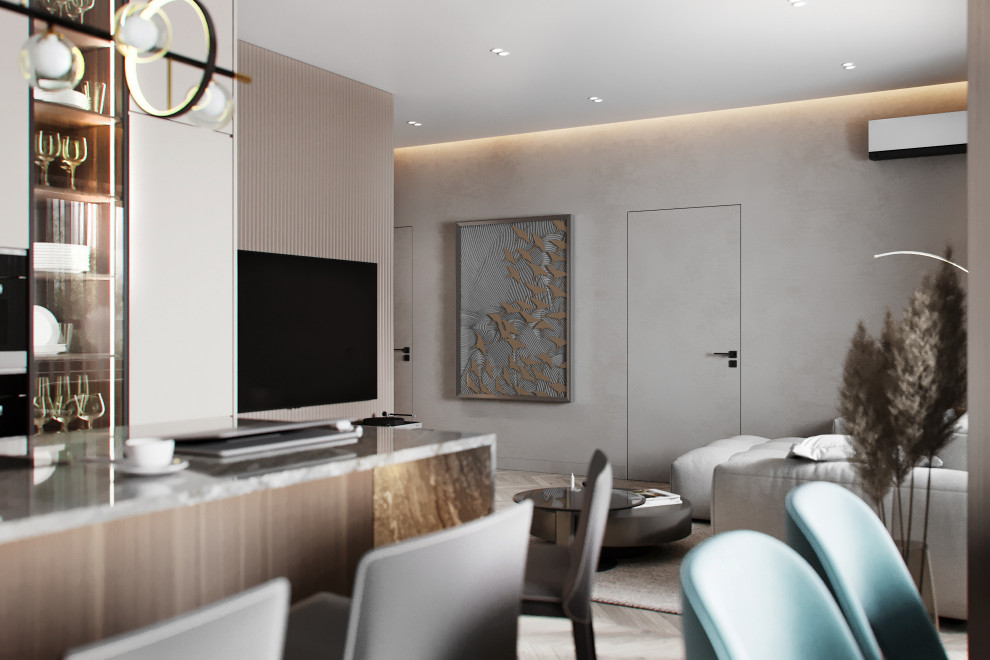 современный интерьер квартиры