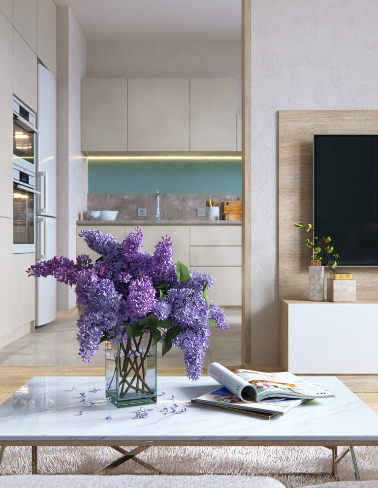 Квартира с средиземноморскими мотивами