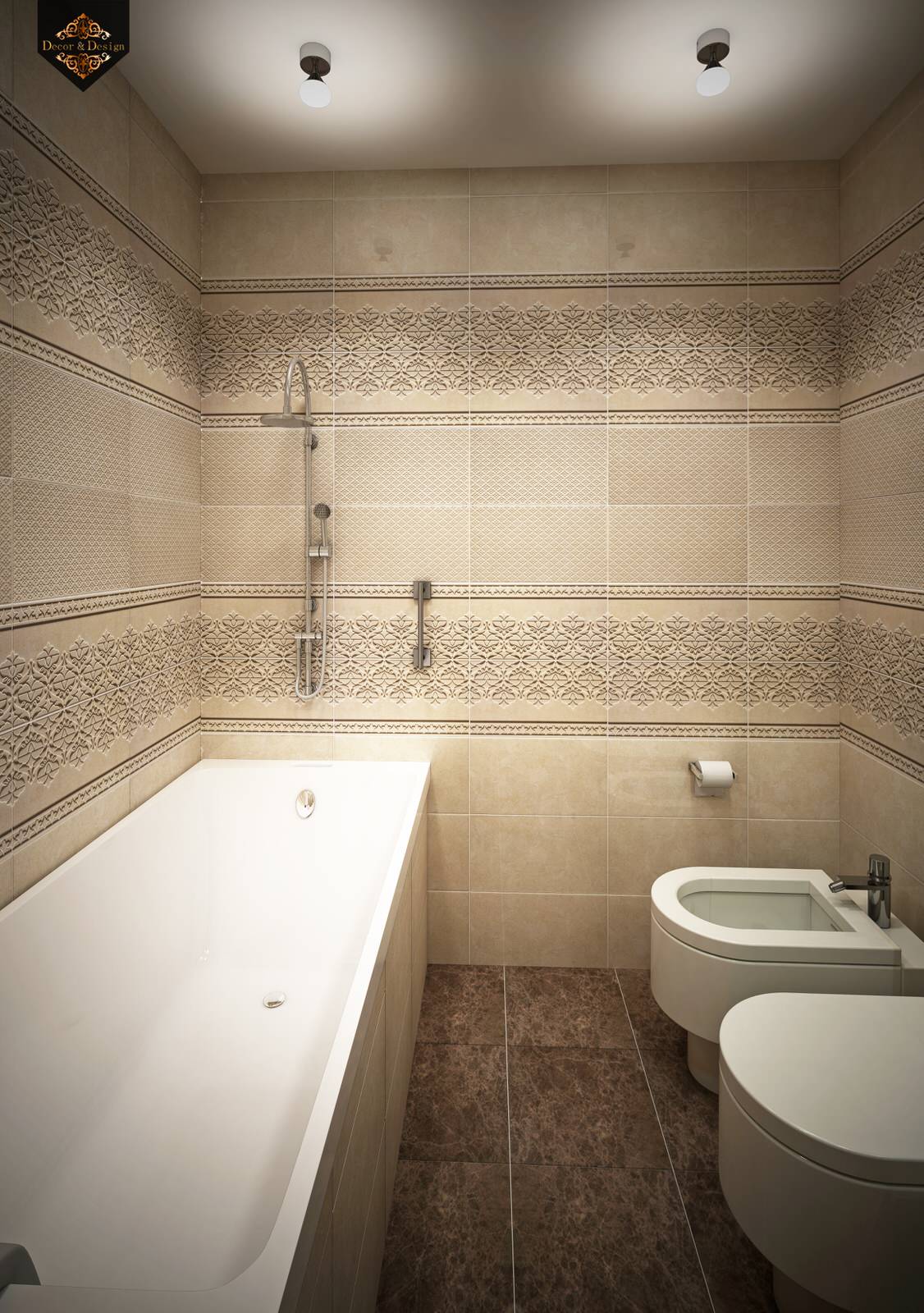 "Фьюжн в интерьере"трехкомнатная квартира в Казани по ул. Муштари