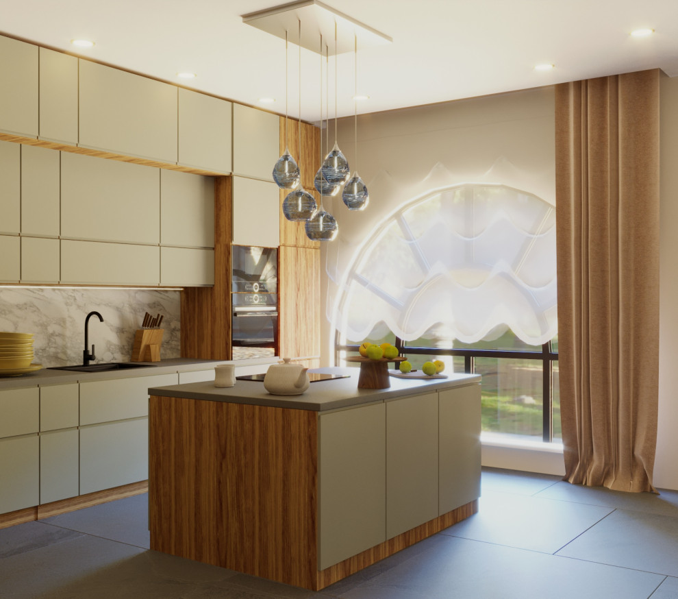 Кухня-гостиная