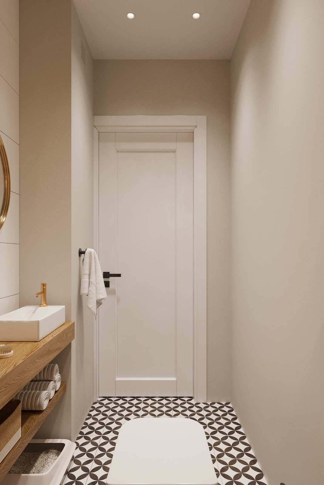 Дизайн проект квартиры ЖК Панин 72м