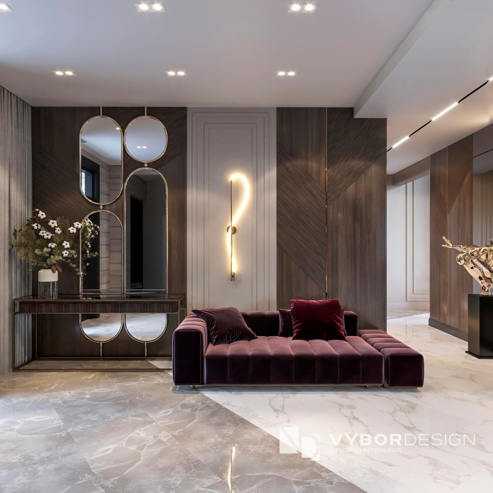 Дизайн интерьера дома из бруса