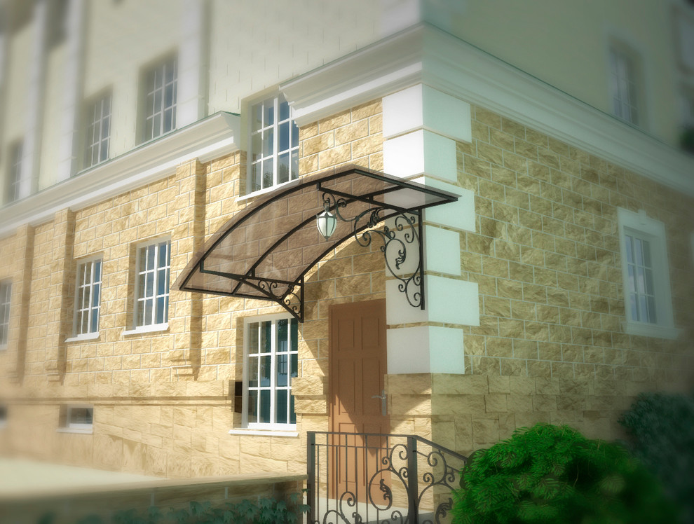 Дизайн внешнего вида и благоустройство территории частного жилого дома