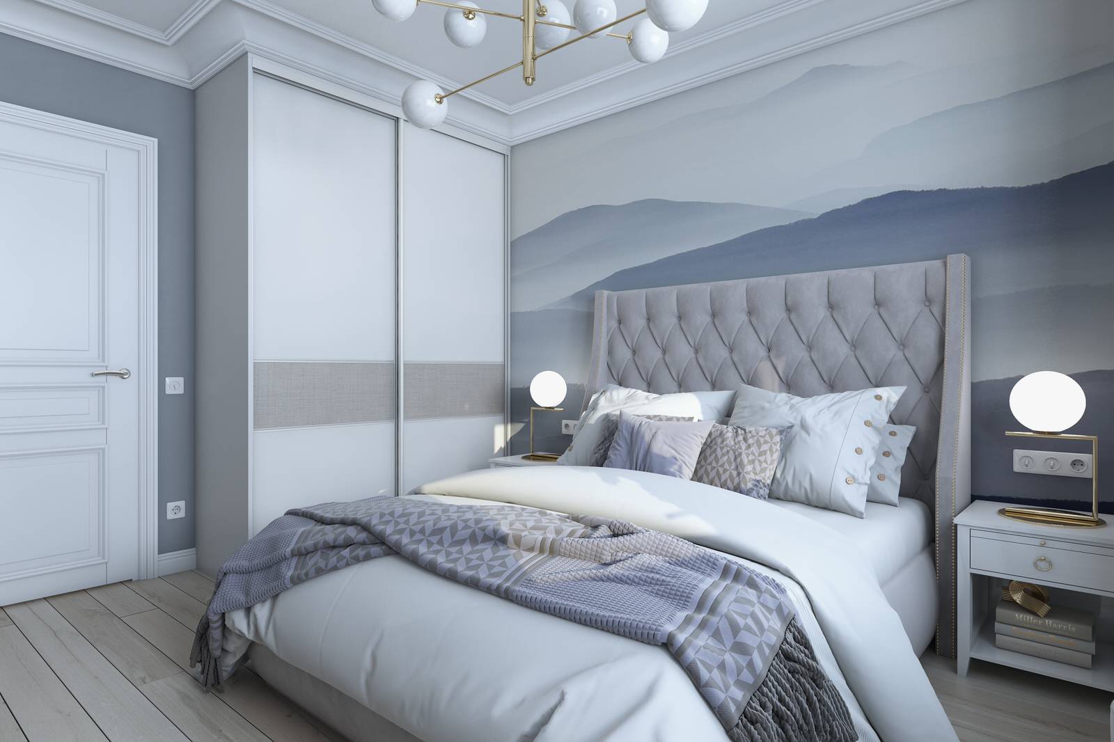 Квартира в современном классическом стиле