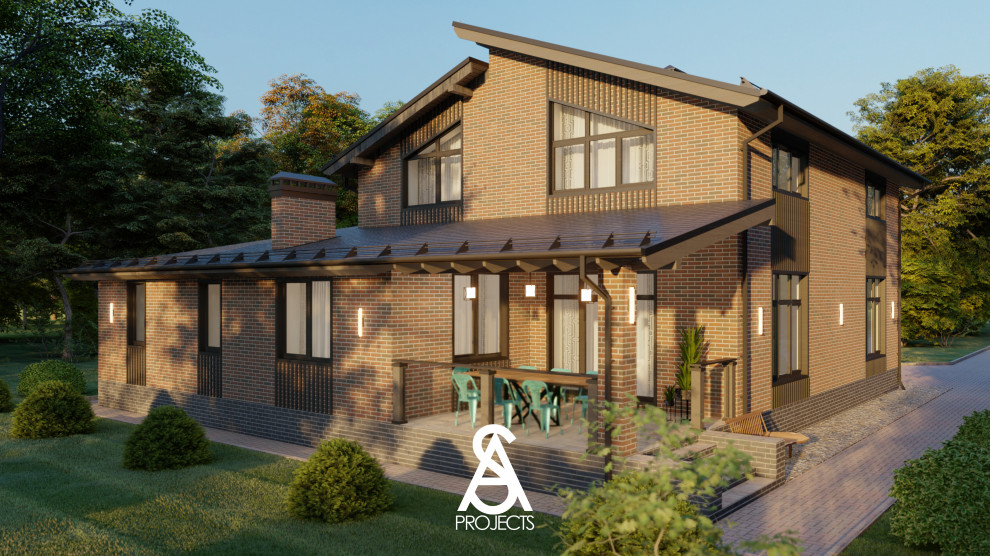 Дом двухэтажный 253 кв.м.