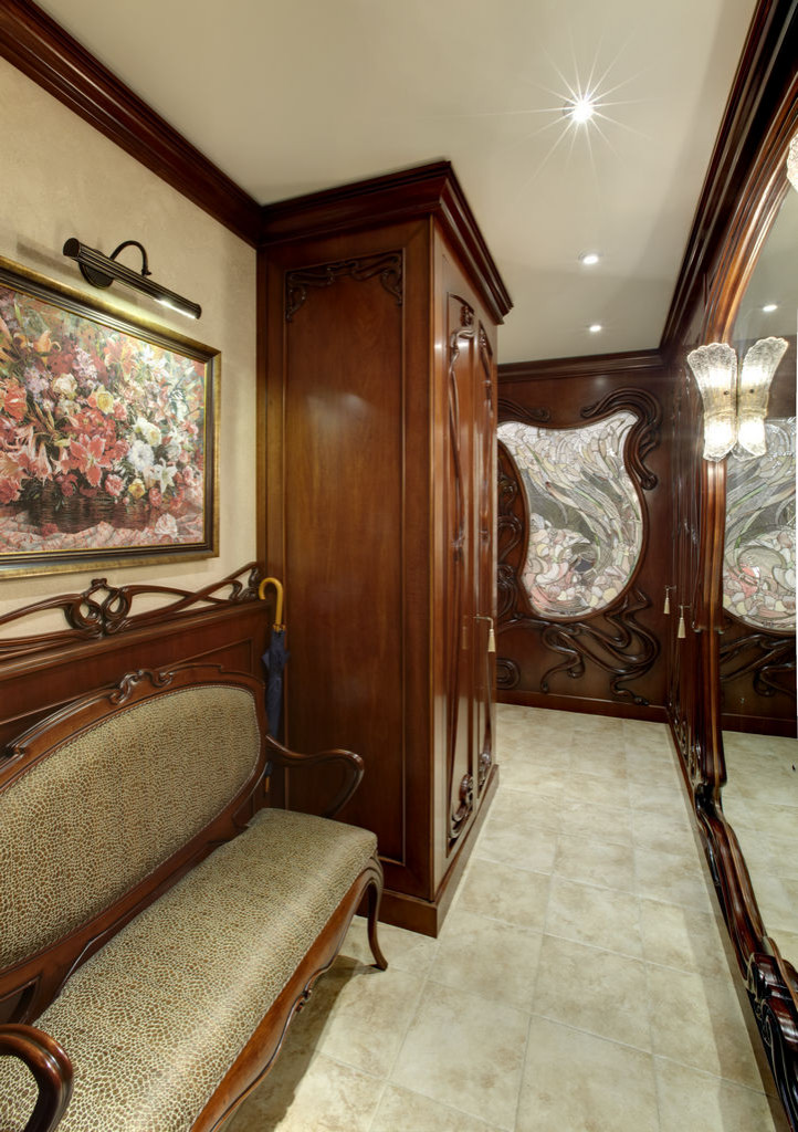 квартира в стиле русского модерна