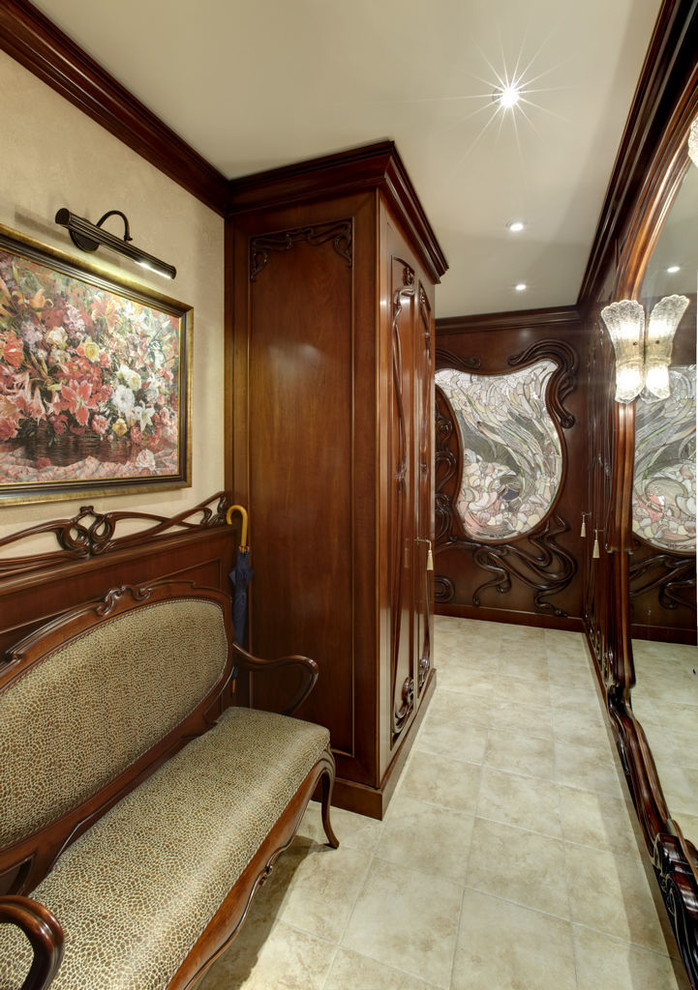 квартира в стиле русского модерна