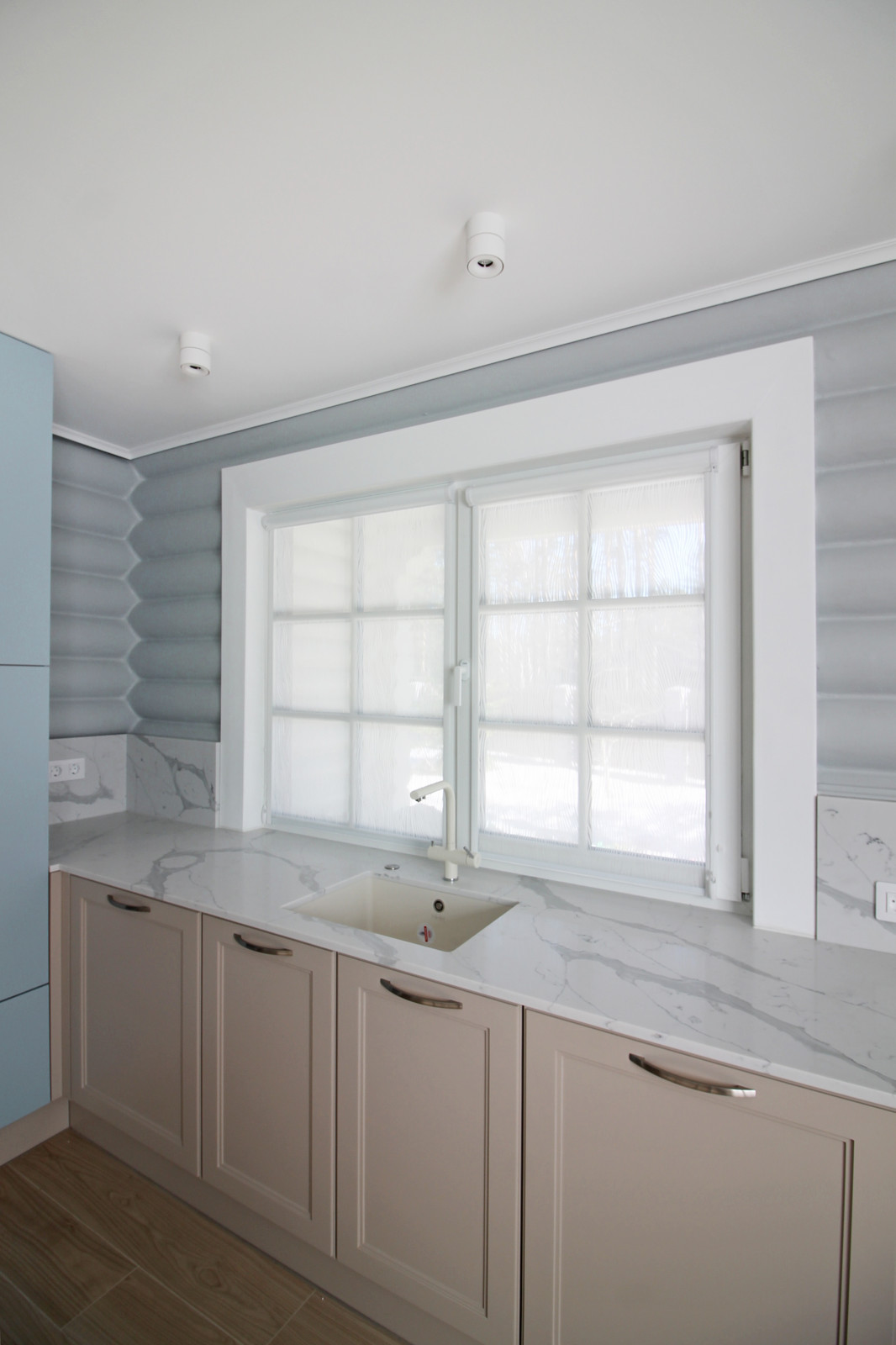 Срубовой коттедж в Рощино