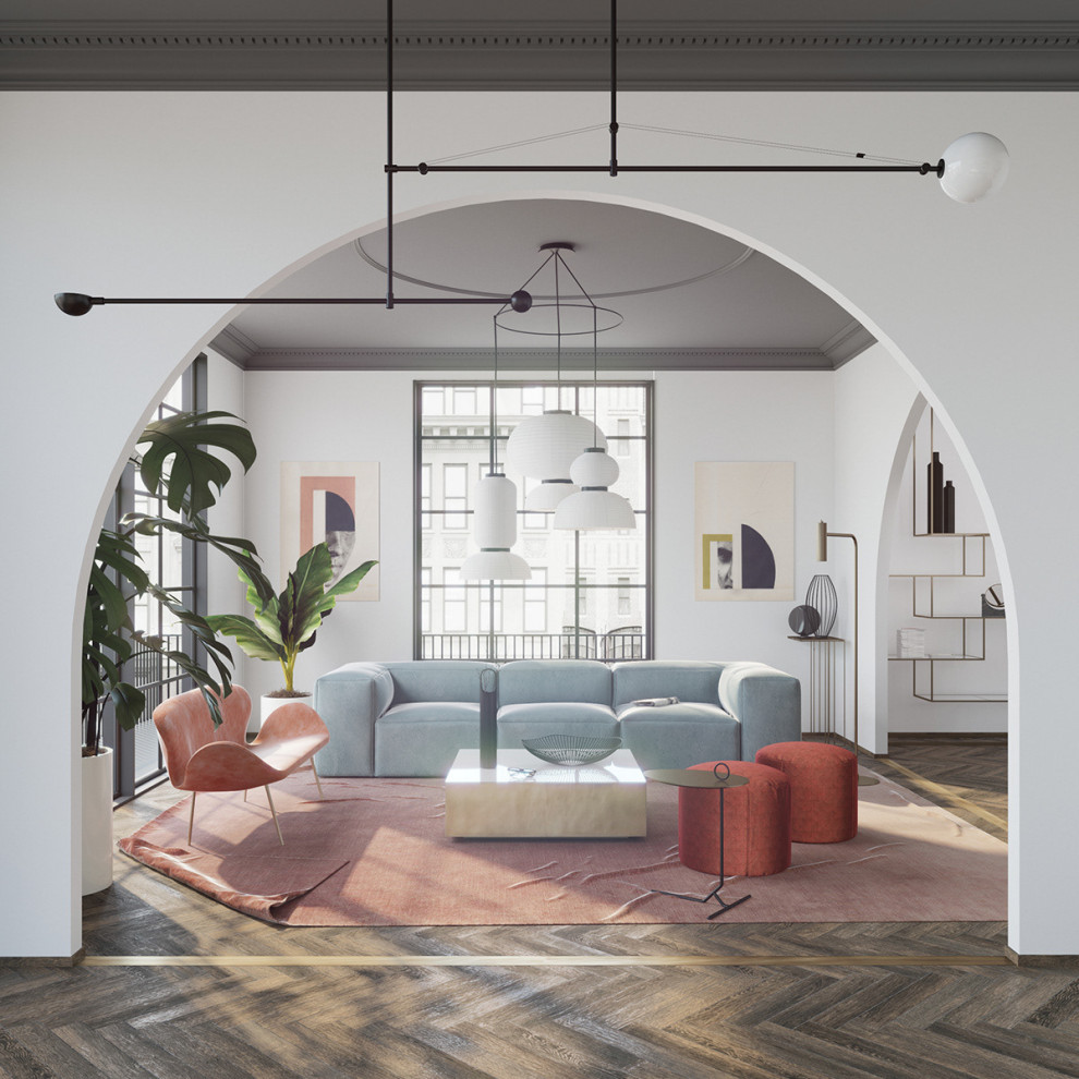 Обложка проекта: Квартира < 4 арки > в Париже