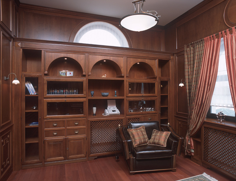 Загородный дом в классическом стиле с элементами этники