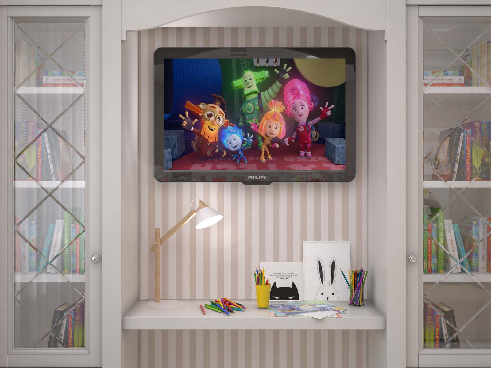 Дизайн-проект квартиры с элементами классики и востока